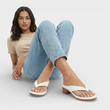 SOFÍA – Sandalias ortopédicas de tacón bajo para mujer