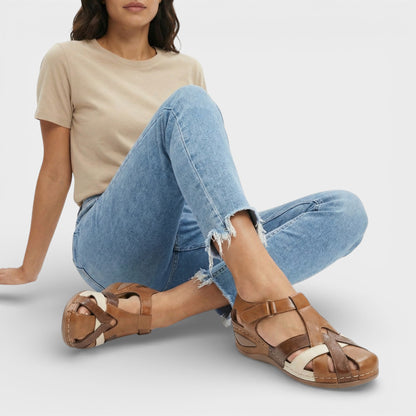 SOFÍA – Sandalias ortopédicas vintage para mujer