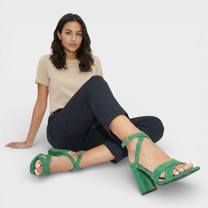 VALENTINA – Sandalias elegantes de tacón para mujer