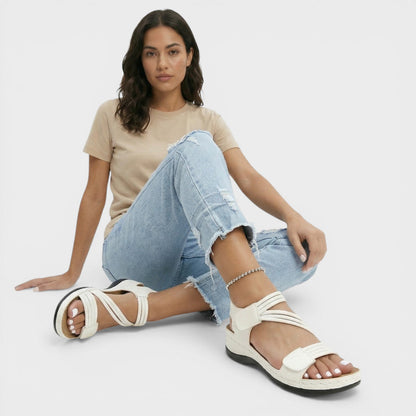 ALICIA – Sandalias de cuña con suela gruesa para mujer