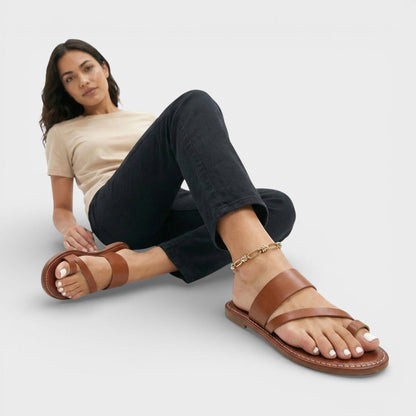 EMMA – Sandalias planas minimalistas para mujer