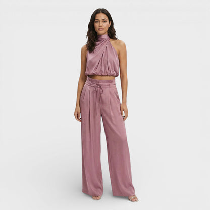 SOFÍA – Mono largo de mujer con pantalón ancho