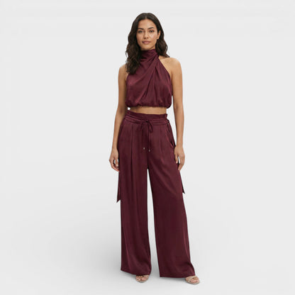 SOFÍA – Mono largo de mujer con pantalón ancho