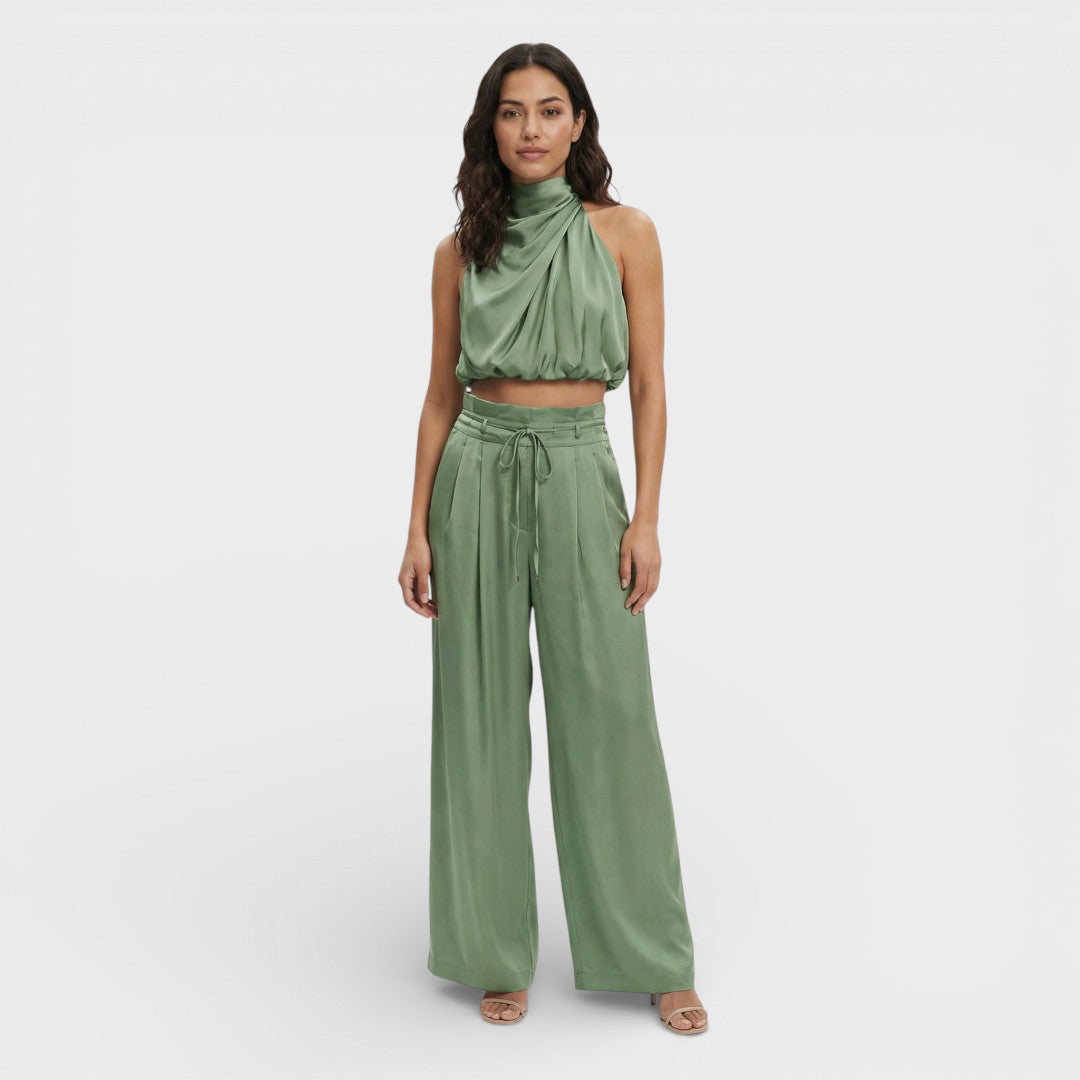 SOFÍA – Mono largo de mujer con pantalón ancho