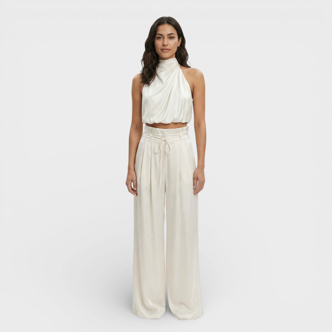 SOFÍA – Mono largo de mujer con pantalón ancho