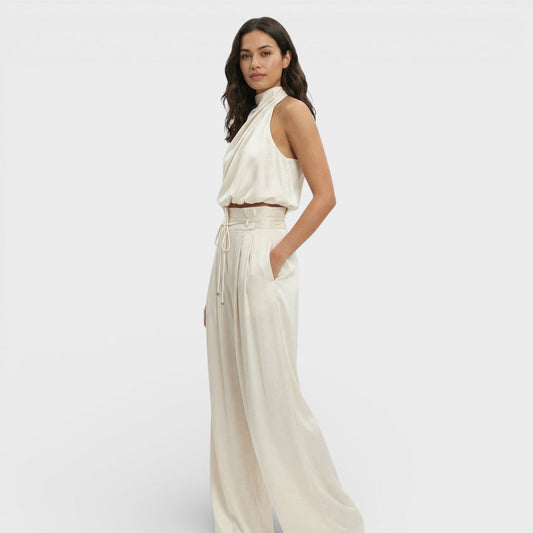 SOFÍA – Mono largo de mujer con pantalón ancho