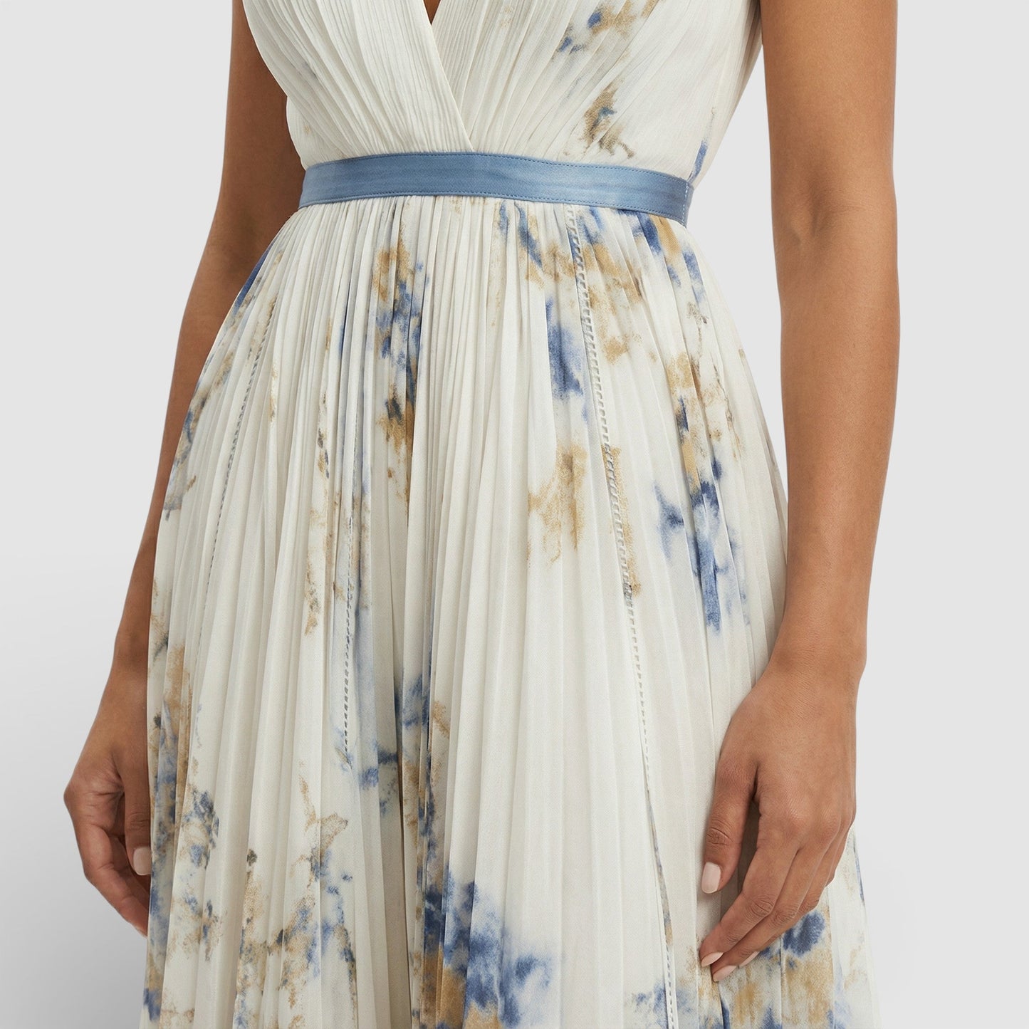 PAULA – Vestido largo floral de ceremonia elegante para invitada