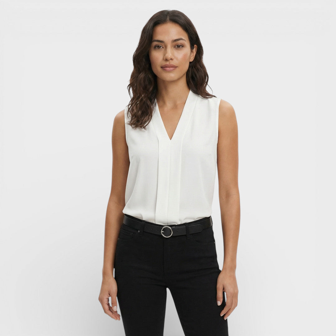 TERESA – Blusa sin mangas holgada para mujer