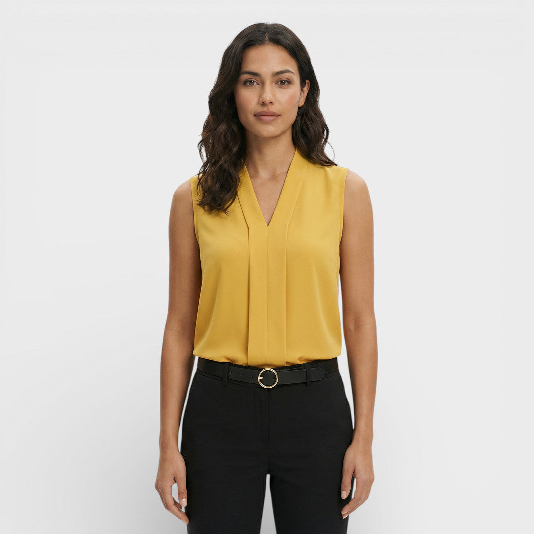 TERESA – Blusa sin mangas holgada para mujer