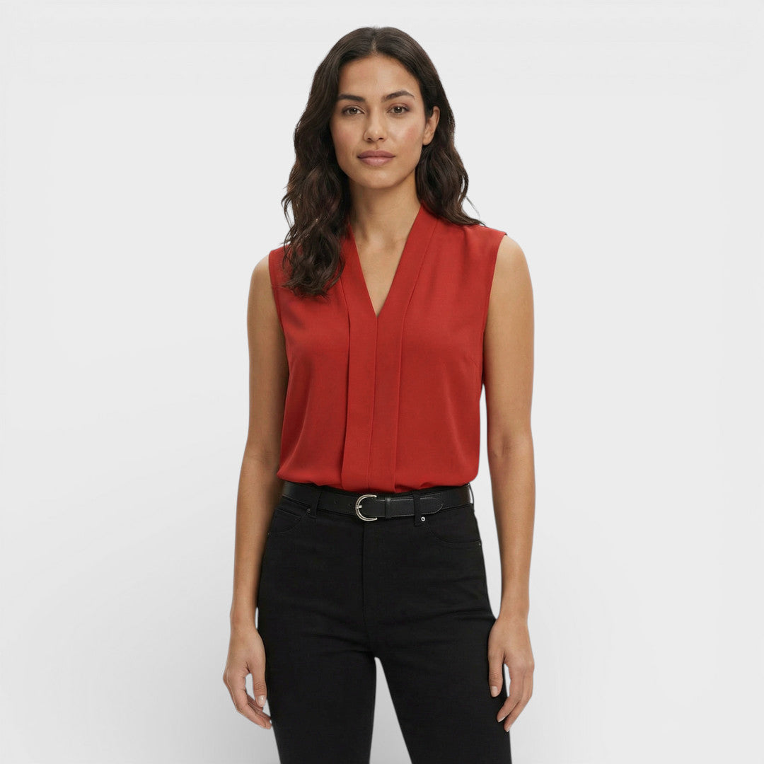 TERESA – Blusa sin mangas holgada para mujer