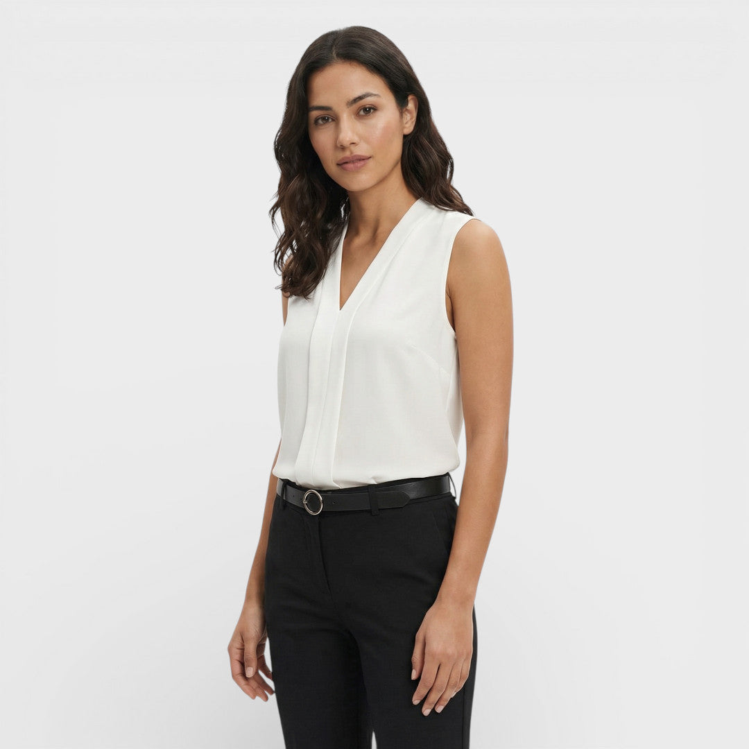 TERESA – Blusa sin mangas holgada para mujer