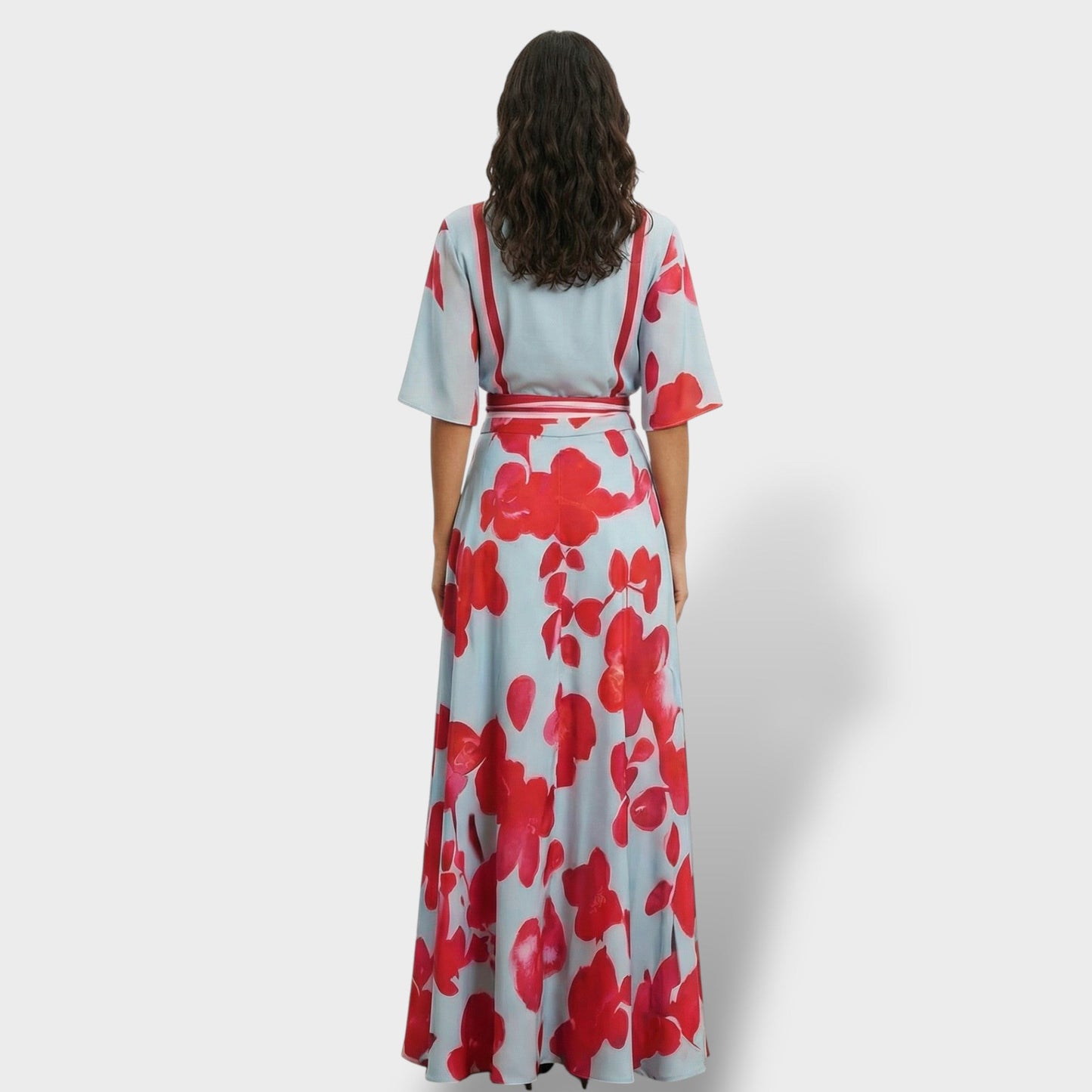 BEATRIZ – Vestido elegante de manga larga para invitada