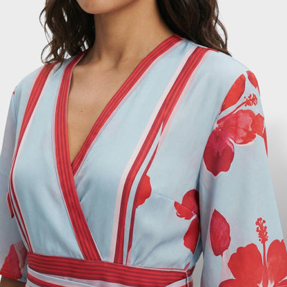BEATRIZ – Vestido elegante de manga larga para invitada