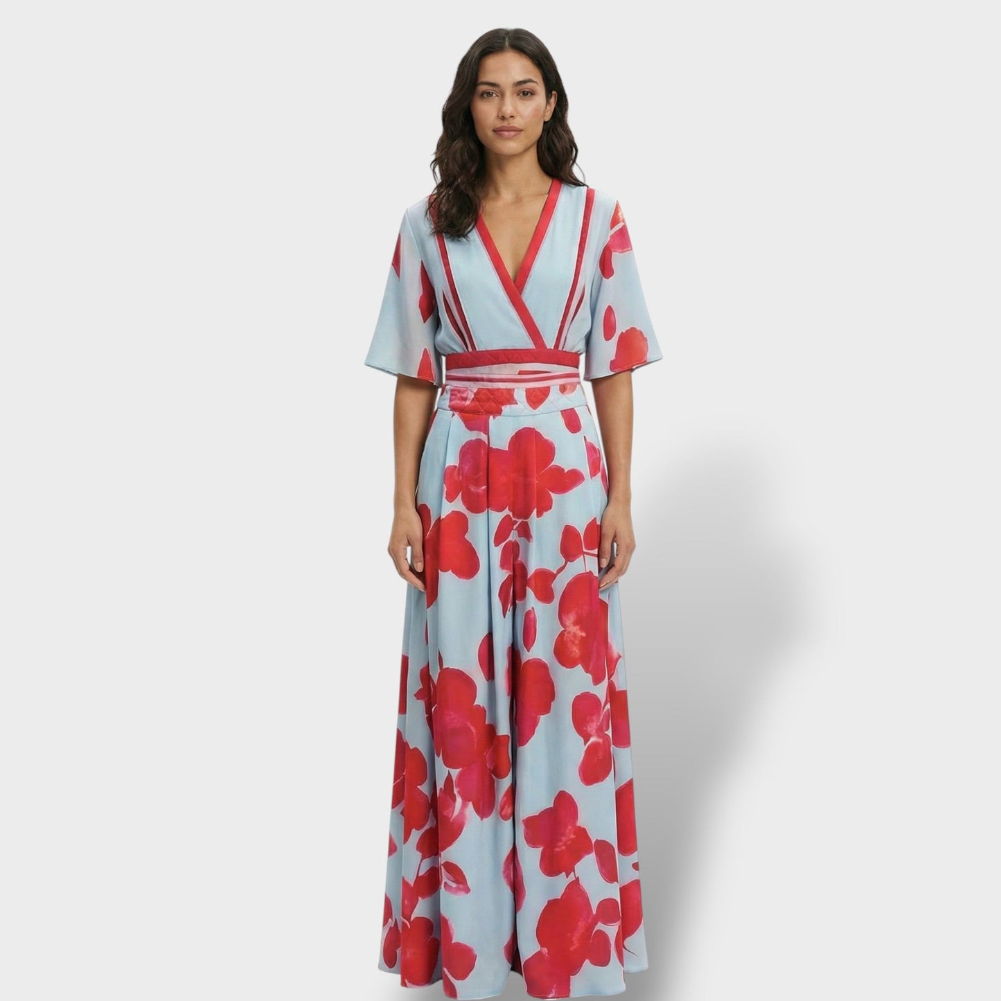 BEATRIZ – Vestido elegante de manga larga para invitada