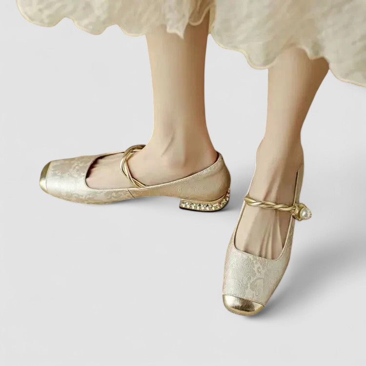 Chrystahh – Zapatos ortopédicos estilo Mary Jane para mujer