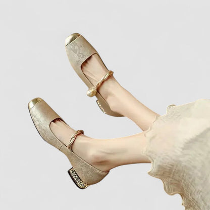 Chrystahh – Zapatos ortopédicos estilo Mary Jane para mujer
