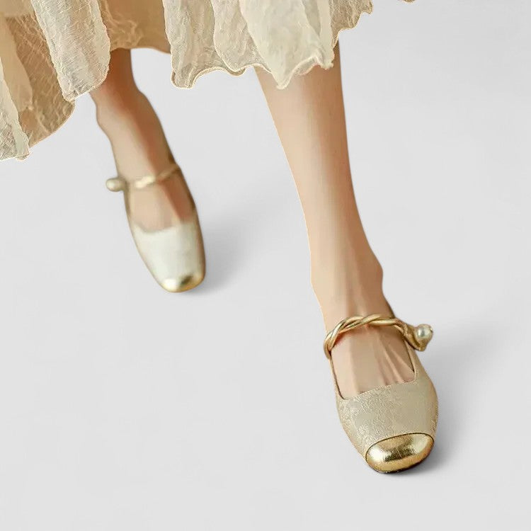 Chrystahh – Zapatos ortopédicos estilo Mary Jane para mujer