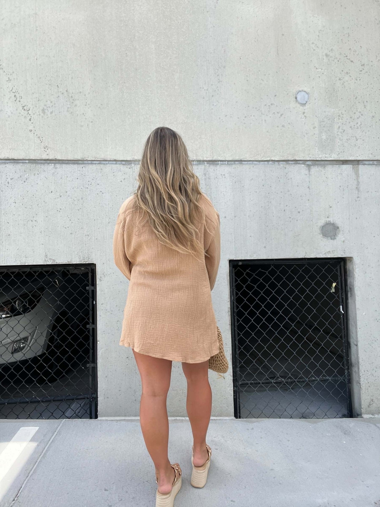 Serena – Conjunto de mujer con blusa de lazo y shorts de talle alto