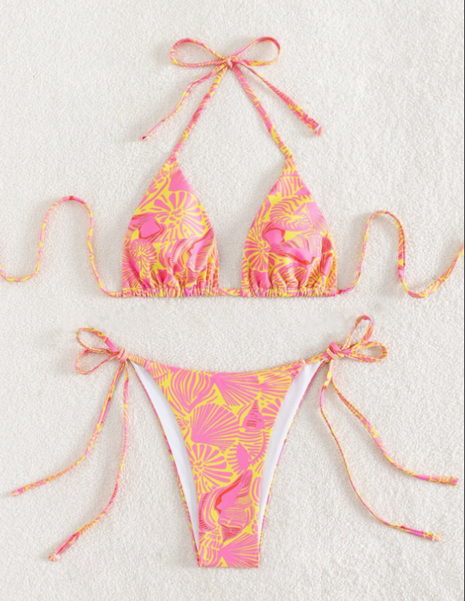 Marina – Bikini con detalle de lazo para mujer