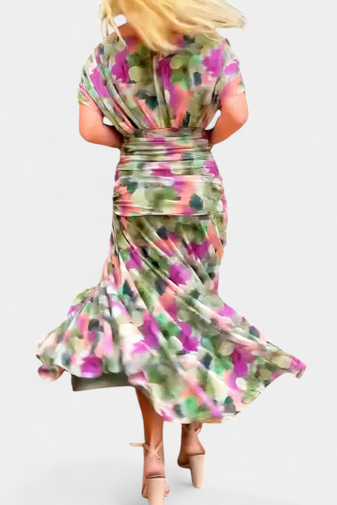 Eryzziah – Vestido maxi elegante para mujer