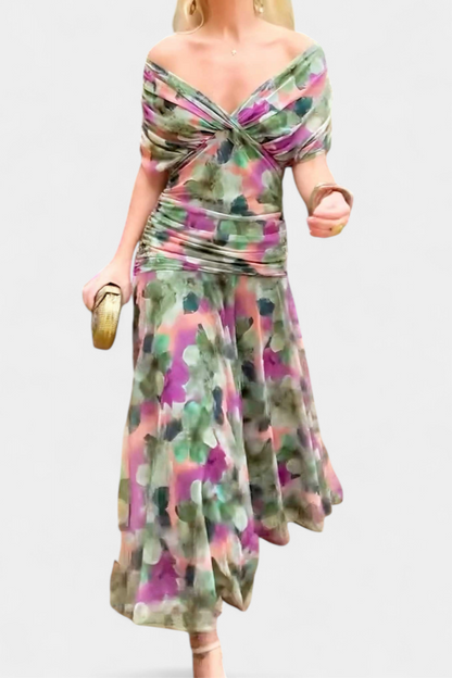 Eryzziah – Vestido maxi elegante para mujer