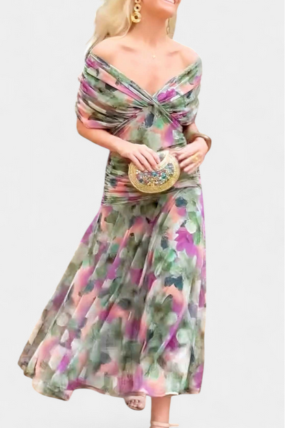 Eryzziah – Vestido maxi elegante para mujer