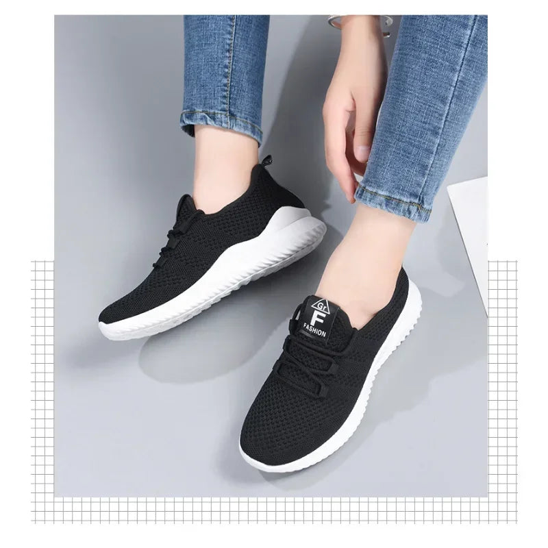 Zapatos ligeros sin cordones para mujer – Velunna