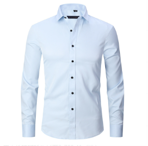 Orleans – Camisa casual inteligente sin arrugas para hombre