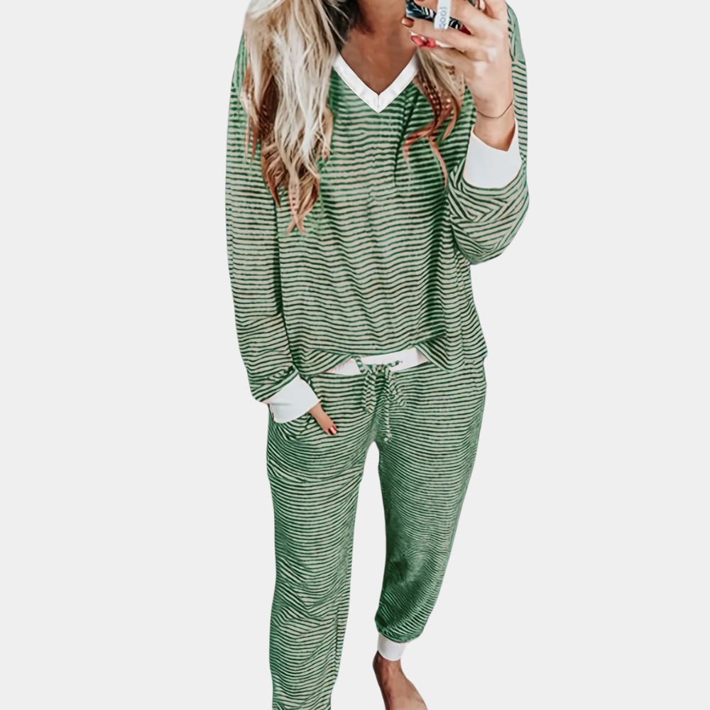 Pijama de dos piezas para mujer con tacto ultra suave – ZELIA