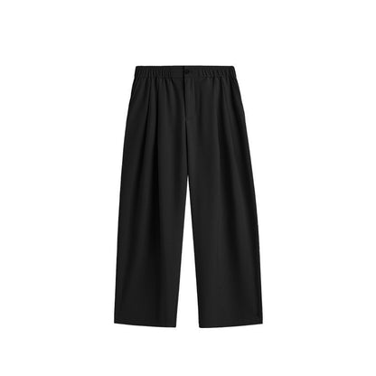 LUCAS – Pantalones anchos de lino para hombre con cintura ajustable