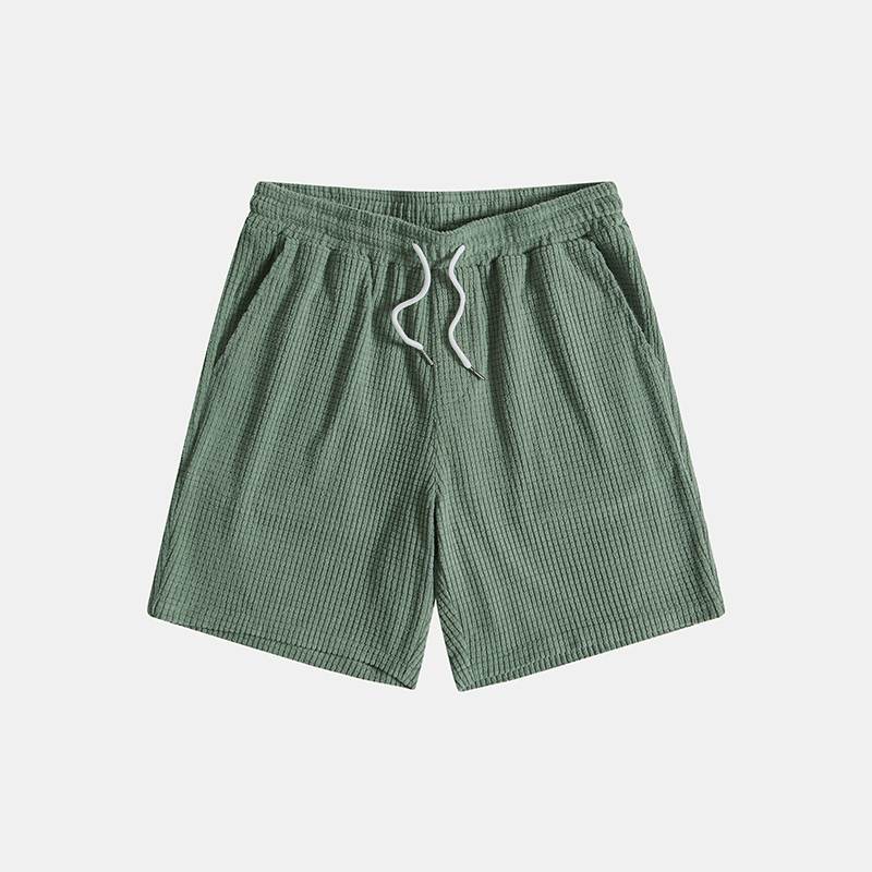 Kaelis – Conjunto casual de camisa y pantalón corto para hombre