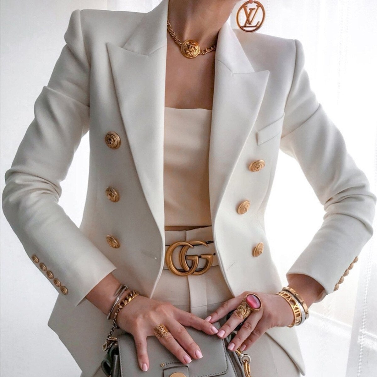 MARIEN - Chaqueta de traje moderna para mujeres