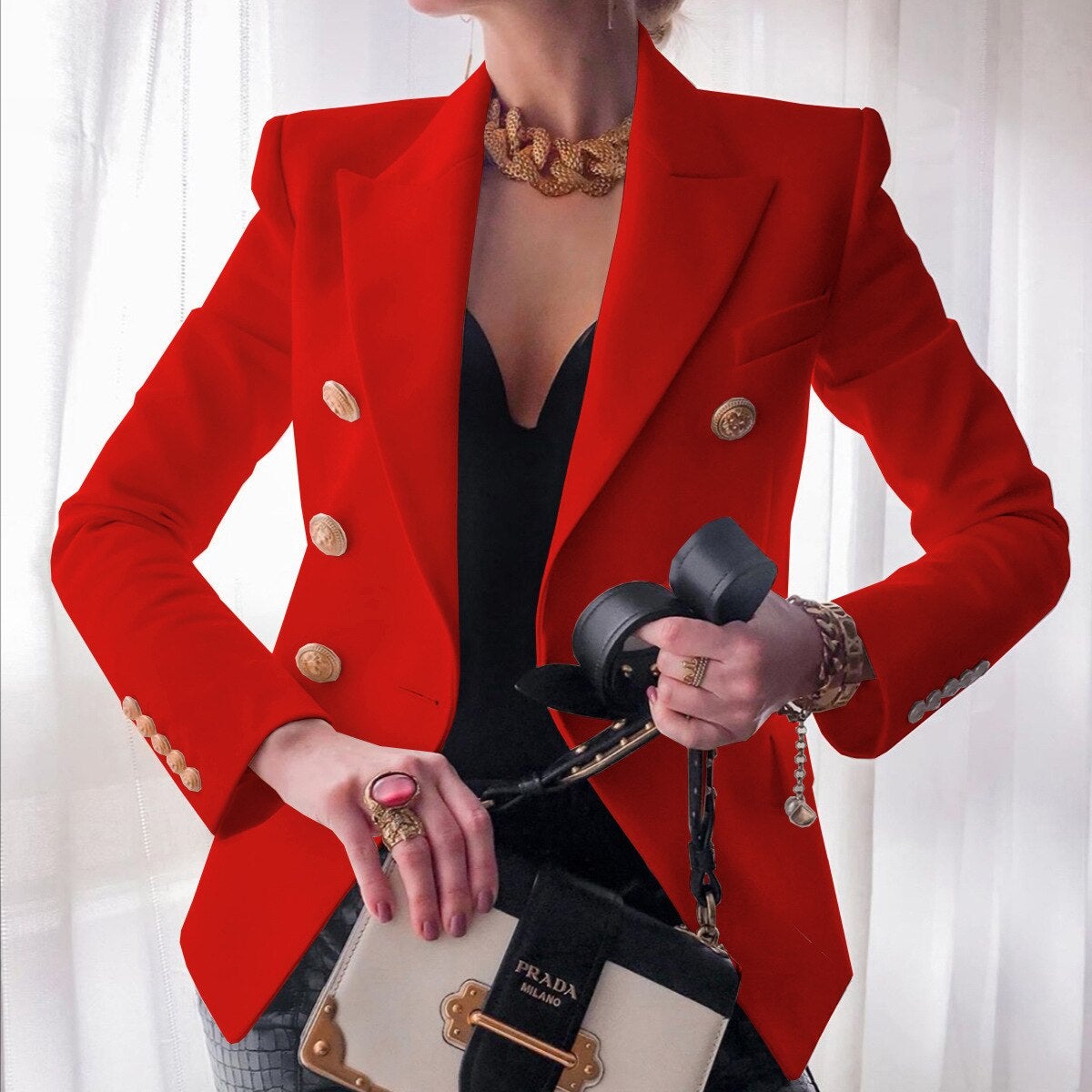 MARIEN - Chaqueta de traje moderna para mujeres