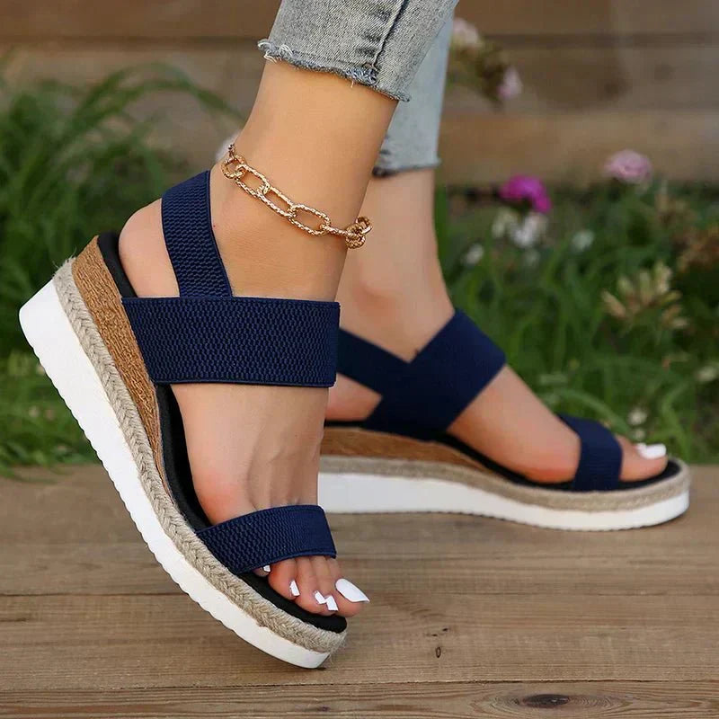 Melyora – Sandalias ortopédicas con plataforma para mujer
