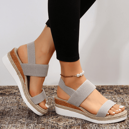Melyora – Sandalias ortopédicas con plataforma para mujer