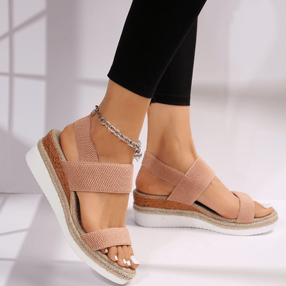 Melyora – Sandalias ortopédicas con plataforma para mujer