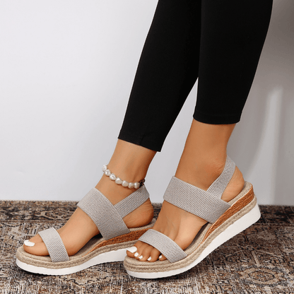 Melyora – Sandalias ortopédicas con plataforma para mujer