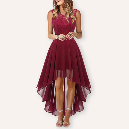 MARILLA – Vestido de noche asimétrico para mujer