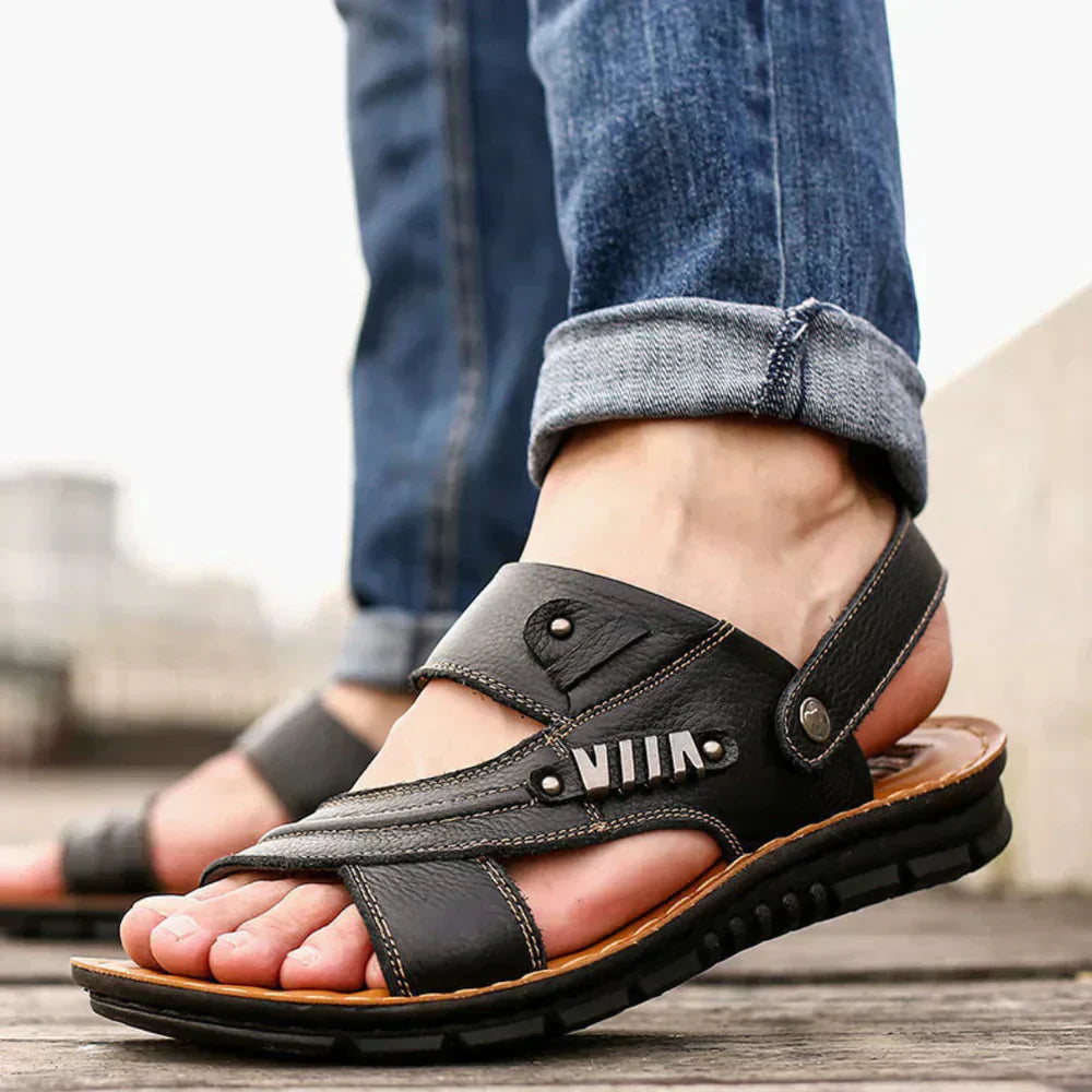 Sandalias de hombre con correas ajustables y suela antideslizante – LUCARIO