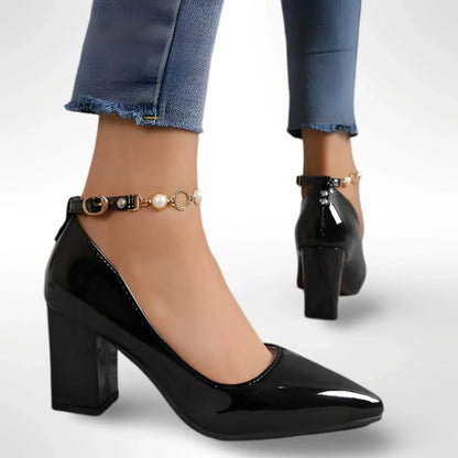 Zapatos de tacón cómodos con suela ergonómica – COLETTA