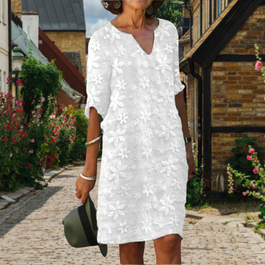 Vestido elegante entallado para invitadas de boda y eventos especiales – AMARA