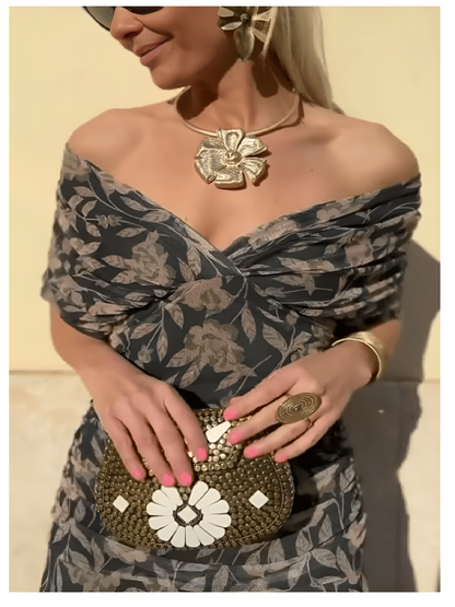 Amaranta – Vestido maxi elegante con caída fluida para mujer