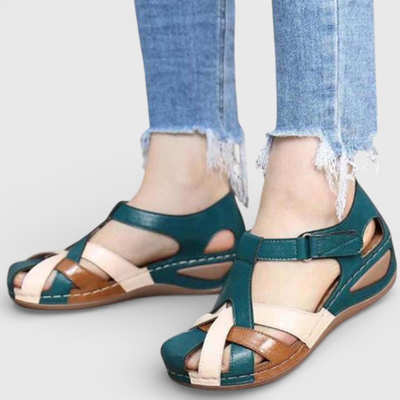 SOFÍA – Sandalias ortopédicas vintage para mujer