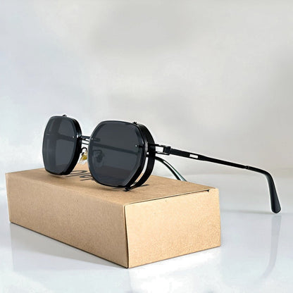 TOMÁS – Gafas de sol estilo aviador con lentes degradados y protección UV400