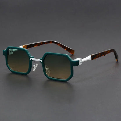 MATEO – Gafas de sol octogonales con montura mate y protección UV