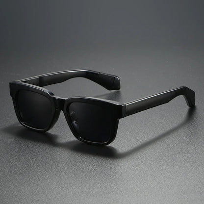 MATEO – Gafas de sol retro de montura gruesa cuadrada y lentes polarizados
