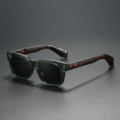 MATEO – Gafas de sol retro de montura gruesa cuadrada y lentes polarizados