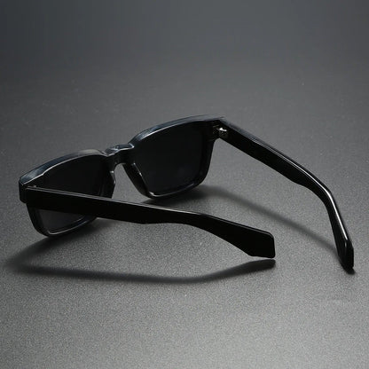 MATEO – Gafas de sol retro de montura gruesa cuadrada y lentes polarizados
