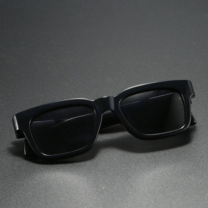 MATEO – Gafas de sol retro de montura gruesa cuadrada y lentes polarizados