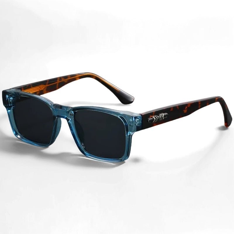 NESTOR – Gafas de sol con montura cuadrada de acetato, lentes degradados y protección UV400